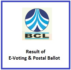 Result of E-Voting & Postal Ballot